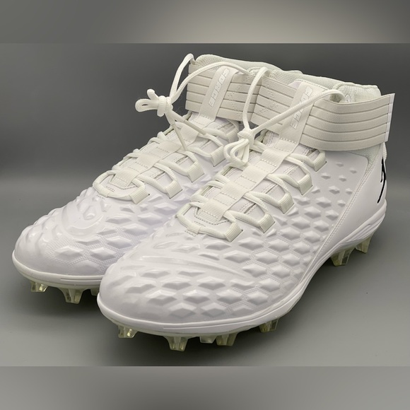 Nike Air Jordan Force Savage Pro 2 Football Cleats White CV1663-103 Mens Size 15 - Picture 1 of 10